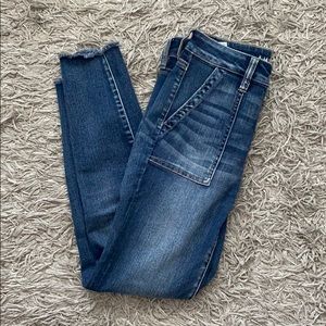 Hi rise jegging crop